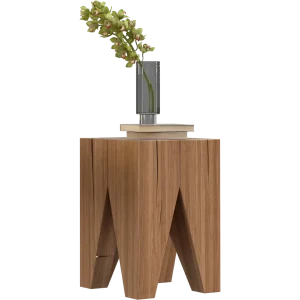 Wooden nightstand