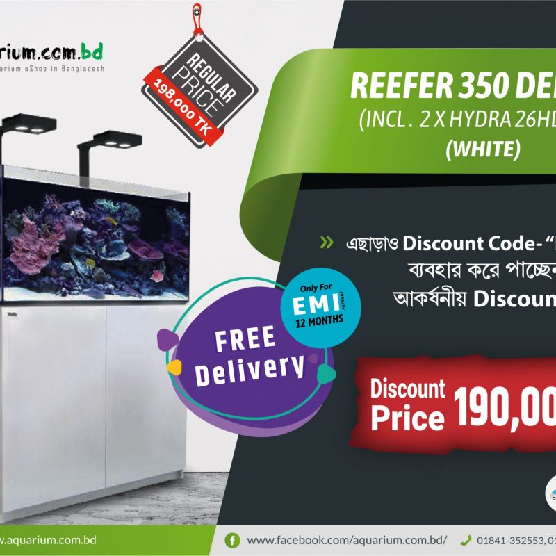 Reefer 350 Deluxe (incl. 2 X Hydra 26HD LED)-White