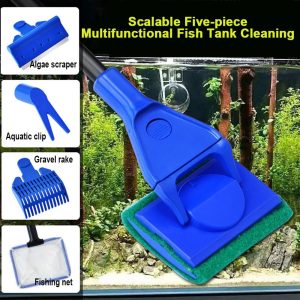 Aquarium Cleaning Toolset- 5 in 1