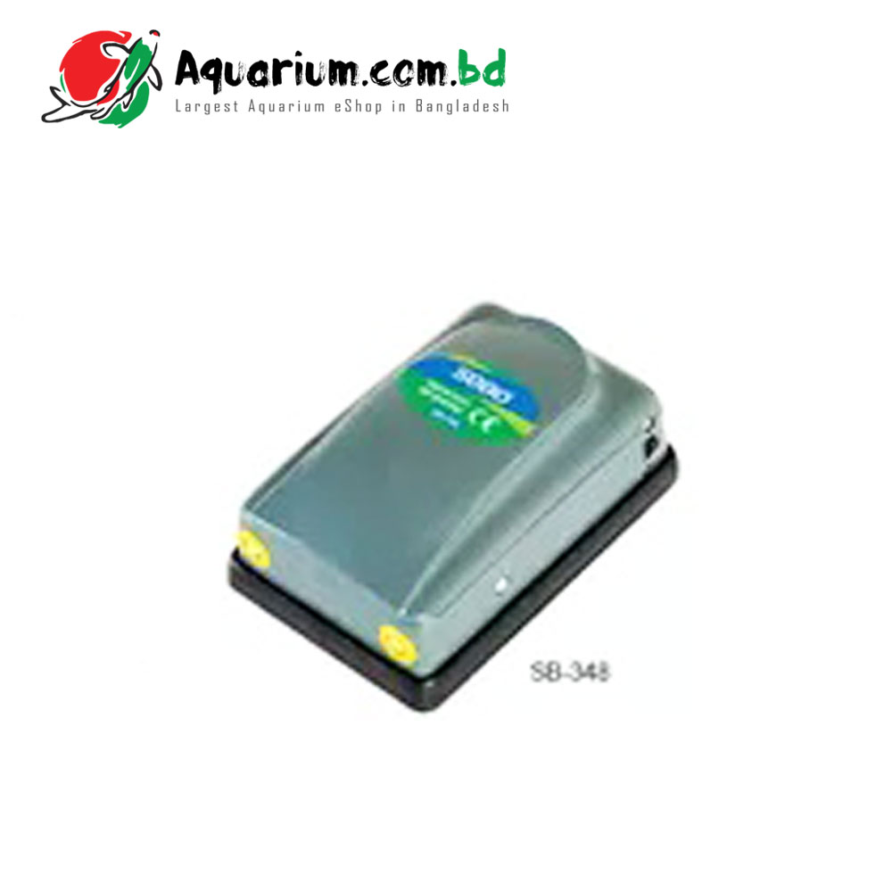 Aquarium Double Head Air Pump SOBO SB-348