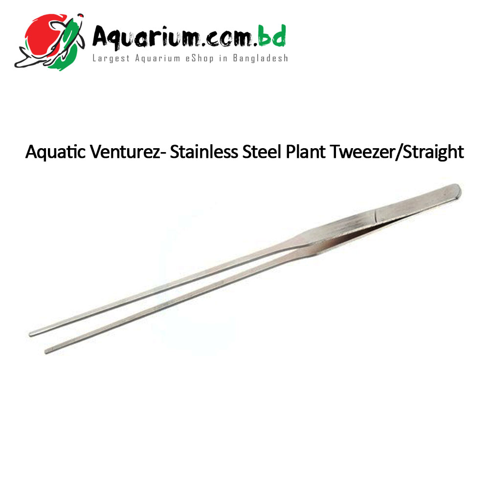 Aquatic Venturez- Stainless Steel Plant Tweezer/Straight