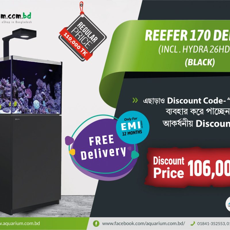 Reefer 170 Delux Black (34 GAL)