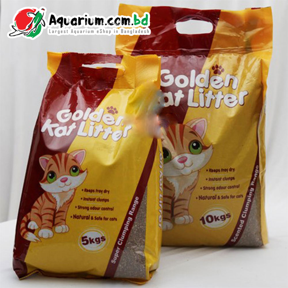 Golden Kat Litter- Unscented(5kgs)
