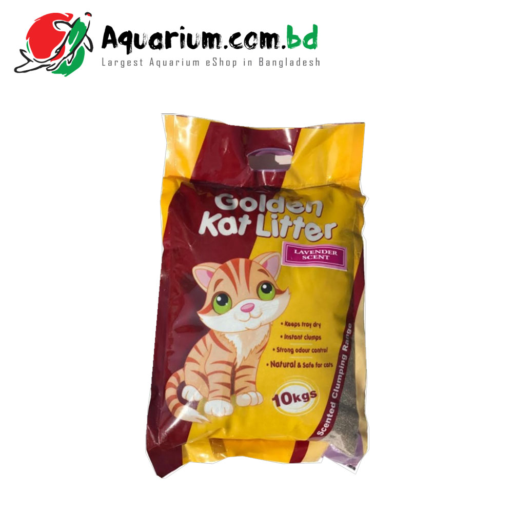 Golden Kat Litter(Lavender Scent)- 10kgs