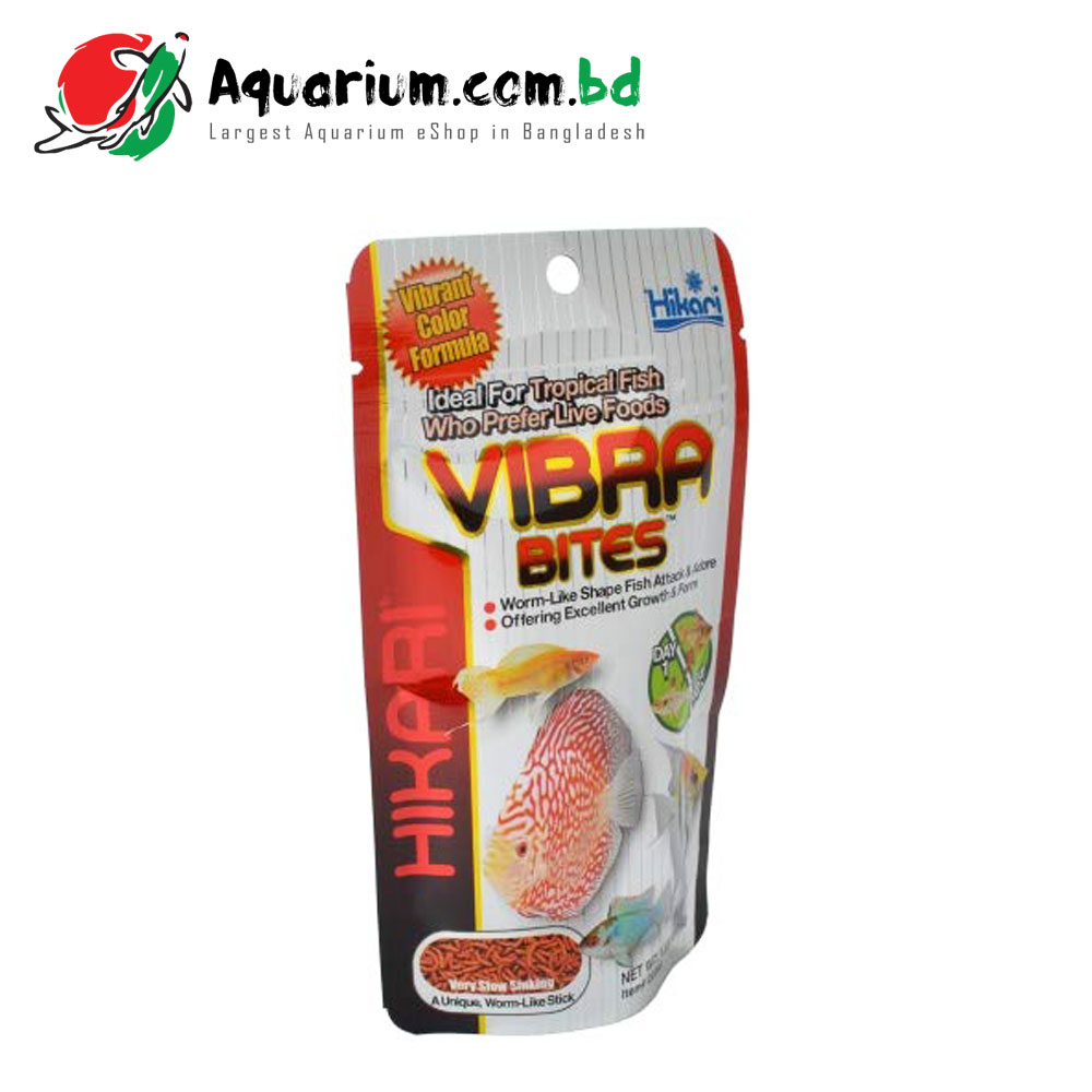 Hikari Vibra Bites- Live foods for tropical fish(280g)
