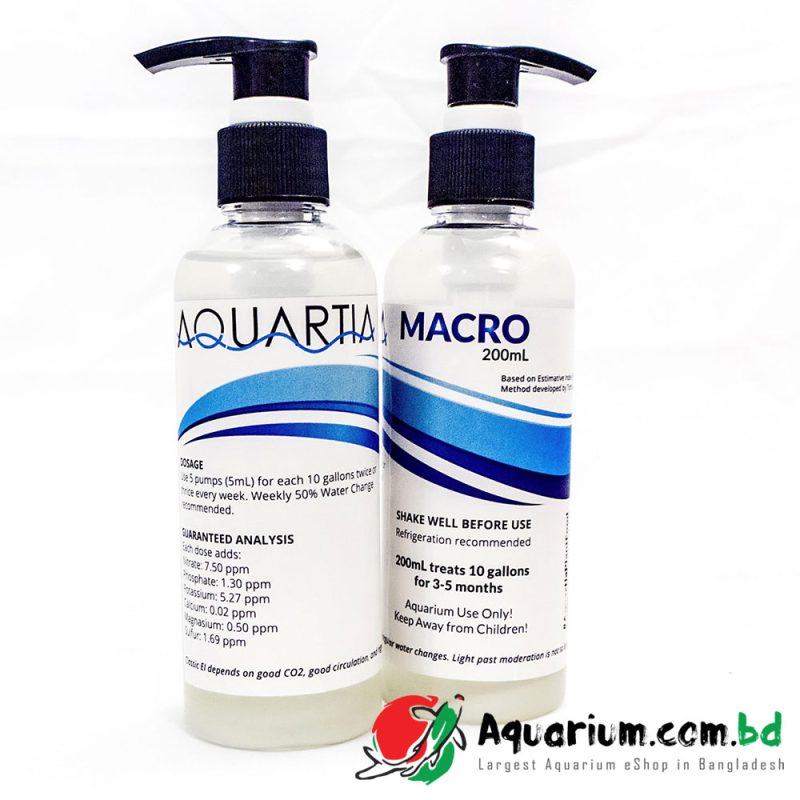 Aquartia Premium Macro Fertilizer(200ml)