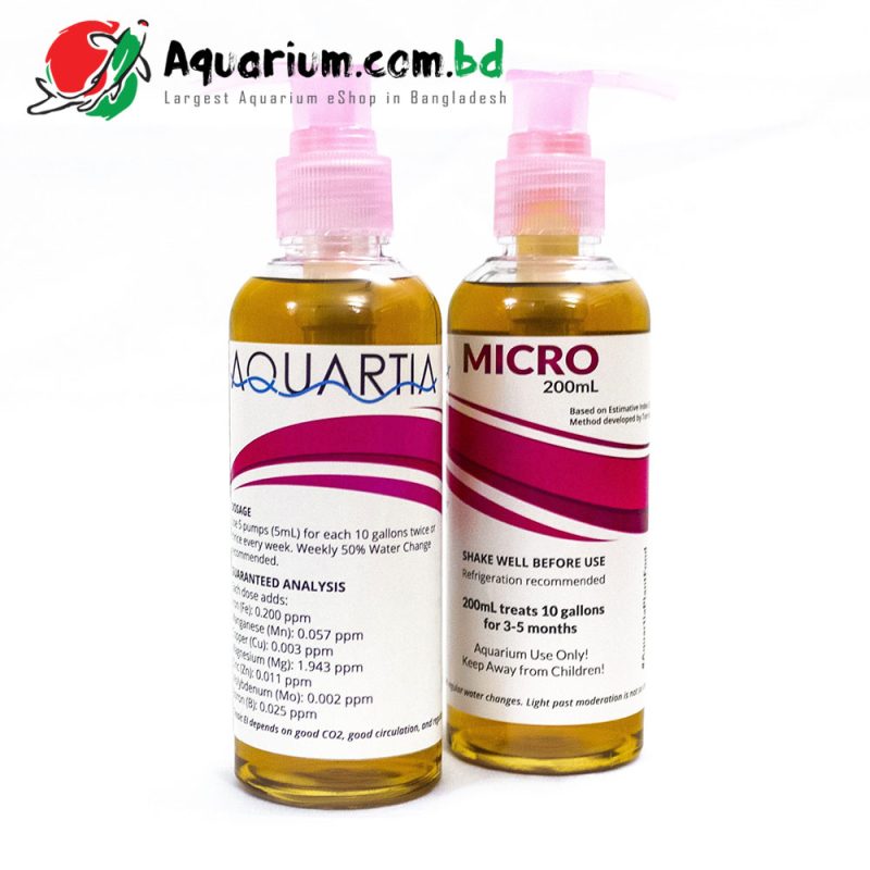 Aquartia Premium Micro Fertilizer(200ml)
