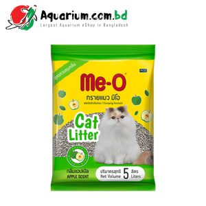 Me-O Clumping Formula Cat Litter(Apple Scent- 5 Liters)