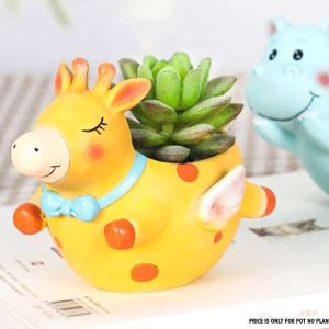 COW RESIN PLANTER CODE-RESIN-8D2