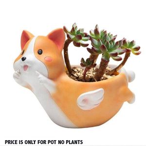 CAT RESIN PLANTER CODE-RESIN-8D3