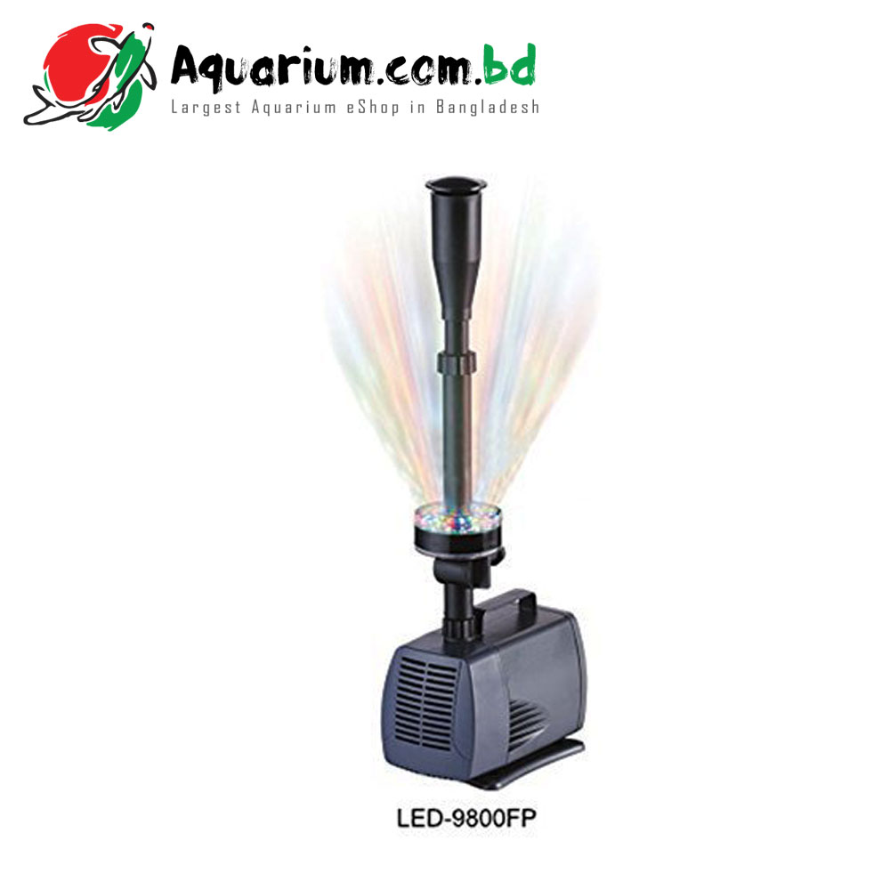 SOBO- LED Fountain Submersible Pump(LED- 9800FP)