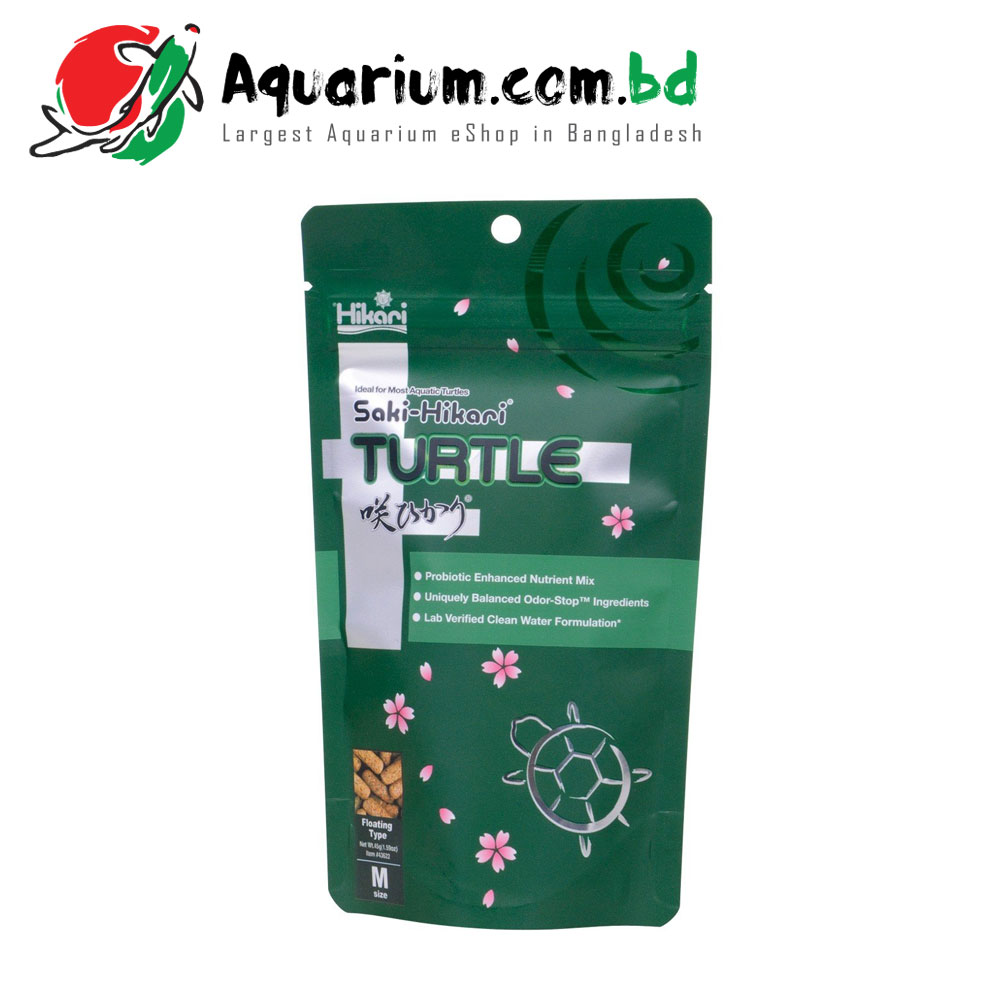 Saki Hikari Turtle Sticks Food(Floating Type M Size- 45g)