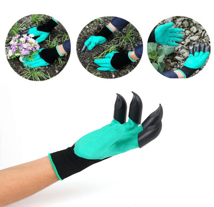 GARDEN GLOVES WITH CLAWS