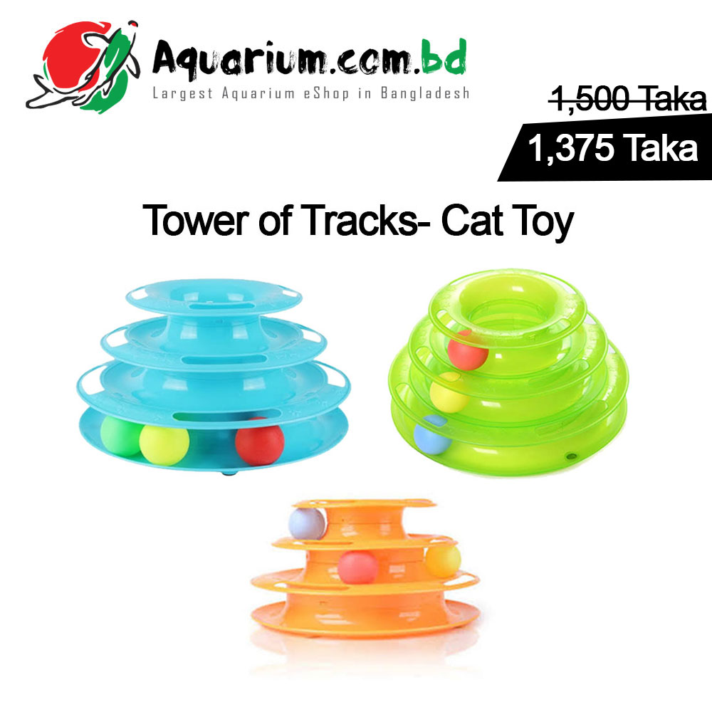 Tower of Tracks- Cat Toy